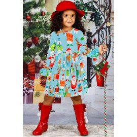 Holiday Friend Christmas Little Girl Dress
